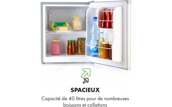 KLARSTEIN Scooby Argent - Vue de l'int&eacute;rieur