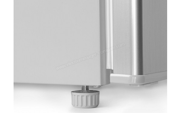 KLARSTEIN Hudson Argent - Vue du pied r&eacute;glable