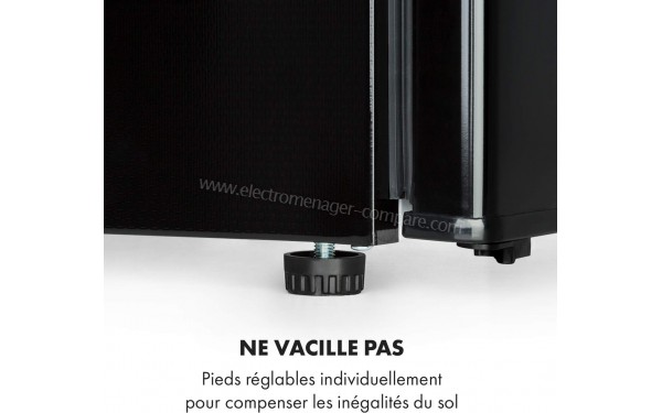 KLARSTEIN Delaware Noir 2019 - Pieds r&eacute;glables