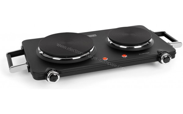 KLARSTEIN Cookorama noir - Vue 3/4 gauche