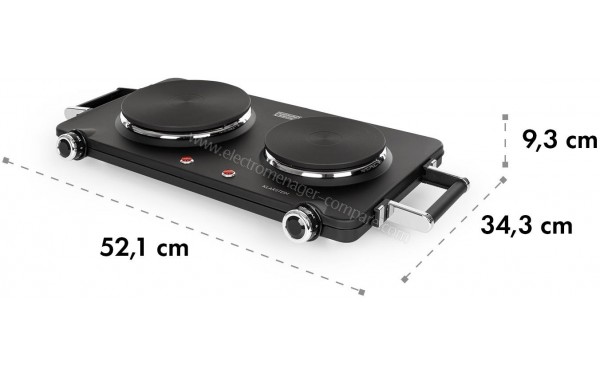 KLARSTEIN Cookorama noir - Sch&eacute;ma technique