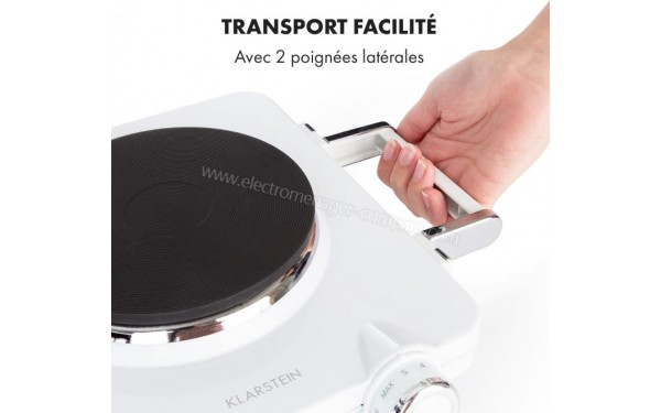 KLARSTEIN Cookorama blanc - Mise en situation transport