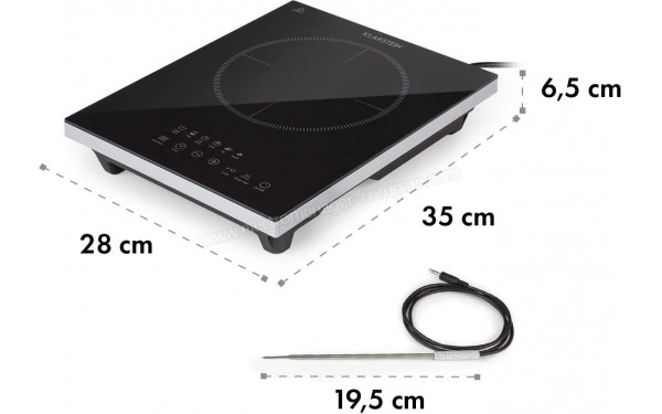 KLARSTEIN Cook n Roll - Sch&eacute;ma technique