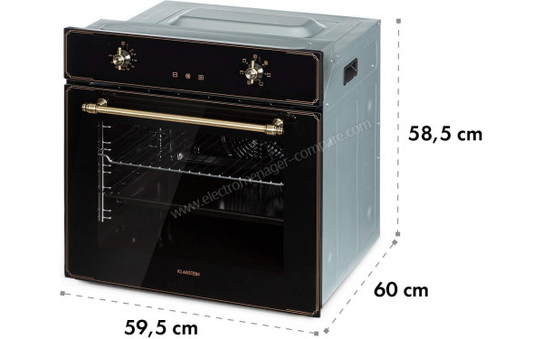 KLARSTEIN Elizabeth Noir - Sch&eacute;ma technique