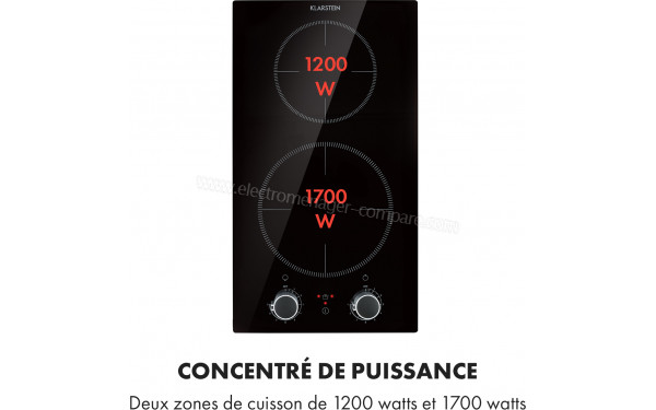 KLARSTEIN Kochheld - Puissance des foyers
