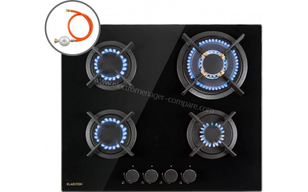 KLARSTEIN Goldflame 4 Noir - Vue du dessus