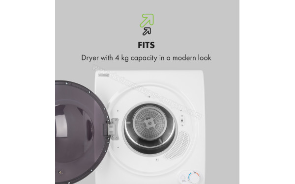 KLARSTEIN Jet Set 4000 Blanc - Zoom sur le tambour