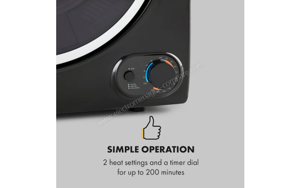 KLARSTEIN Jet Set 4000 Noir - Mise en situation