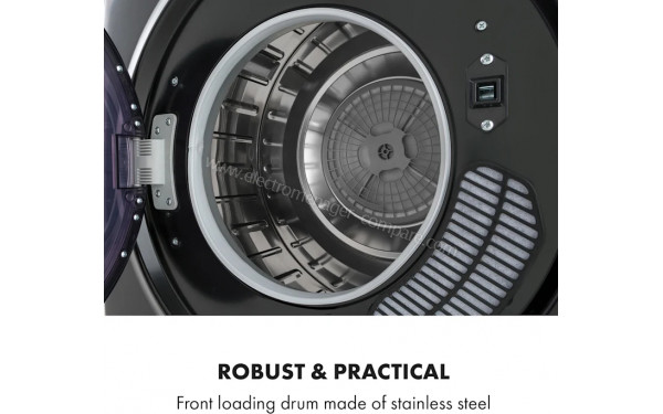 KLARSTEIN Jet Set 4000 Noir - Tambour