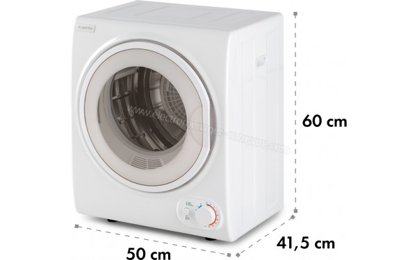 KLARSTEIN Jet Set 2500 Blanc - Dimensions