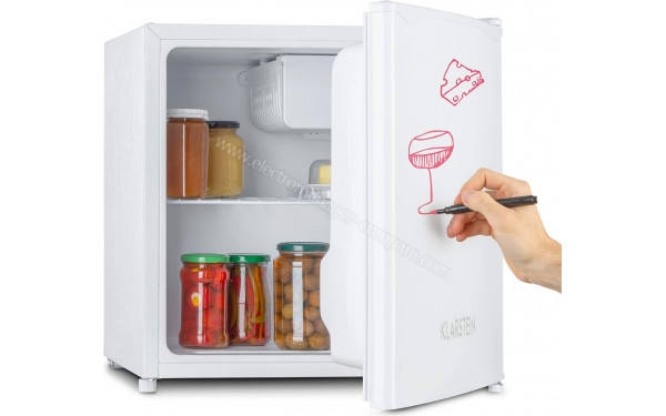 KLARSTEIN Spitzbergen Aca Blanc - Vue 3/4 gauche