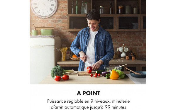 KLARSTEIN Delicatessa Slim Blanc - Mise en situation