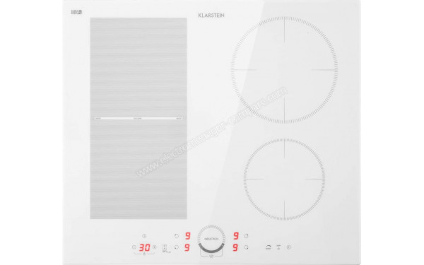KLARSTEIN Delicatessa 60 Hybrid Blanc - Vue du dessus