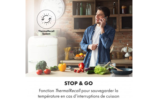 KLARSTEIN Delicatessa 60 Hybrid Blanc - Mise en situation