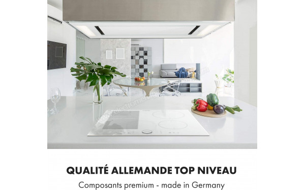 KLARSTEIN Delicatessa 60 Hybrid Blanc - Appareil encastr&eacute;