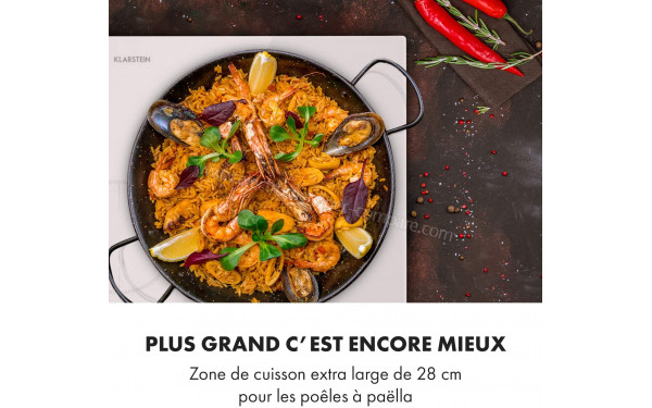 KLARSTEIN Delicatessa 77 Hybrid Blanc - Mise en situation