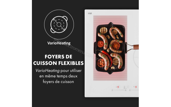 KLARSTEIN Delicatessa 77 Hybrid Blanc - Zone Flex