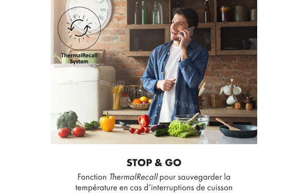 KLARSTEIN Delicatessa 90 Hybrid Blanc - Mise en situation