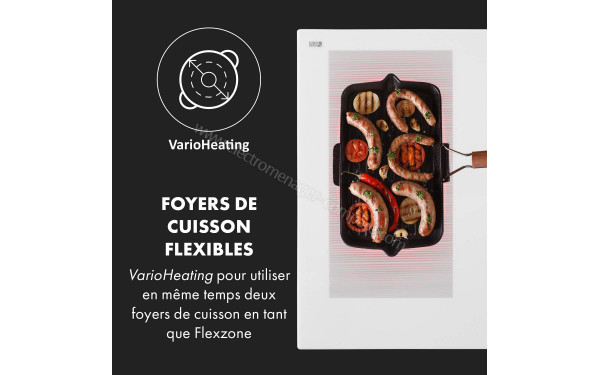 KLARSTEIN Delicatessa 90 Hybrid Blanc - Mise en situation