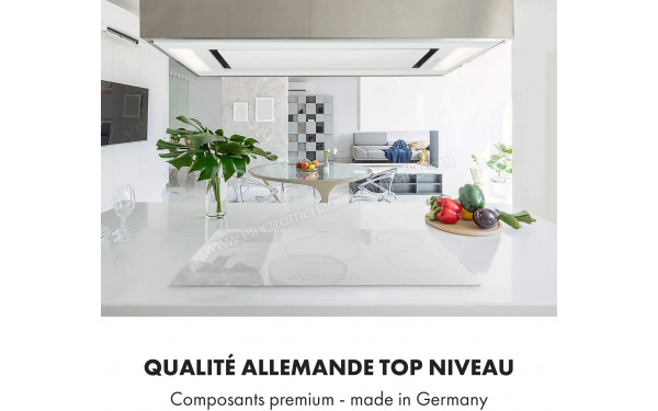 KLARSTEIN Delicatessa 90 Hybrid Blanc - Appareil encastr&eacute;