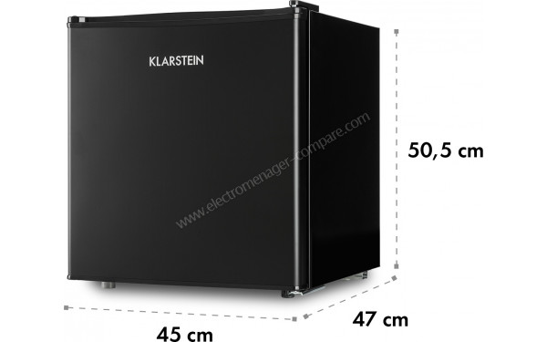 KLARSTEIN Obsidian 46 L Noir Classe F - Sch&eacute;ma technique