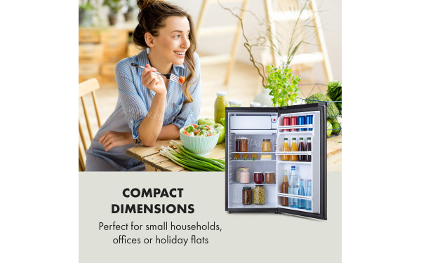 KLARSTEIN Yummy 90 L Argent Classe A+ - Mise en situation