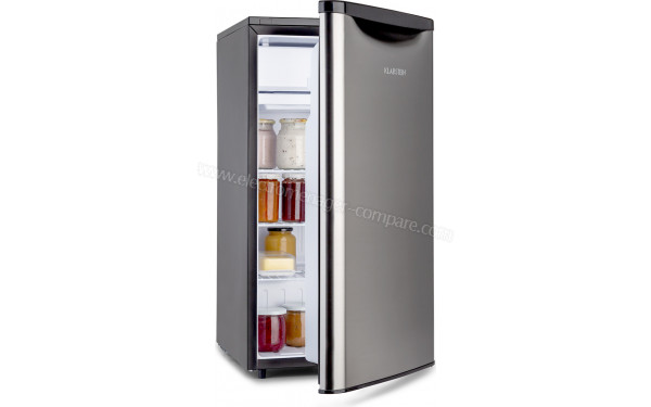 KLARSTEIN Yummy 90 L Argent Classe A+ - Vue 3/4 gauche