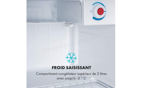 KLARSTEIN Yummy 47 L Argent - Panneau de commandes