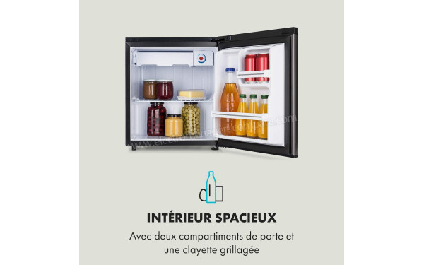 KLARSTEIN Yummy 47 L Argent - Vue de l'int&eacute;rieur