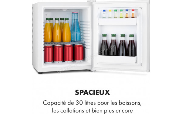 KLARSTEIN Happy Hour 30 Blanc - Vue de l'int&eacute;rieur