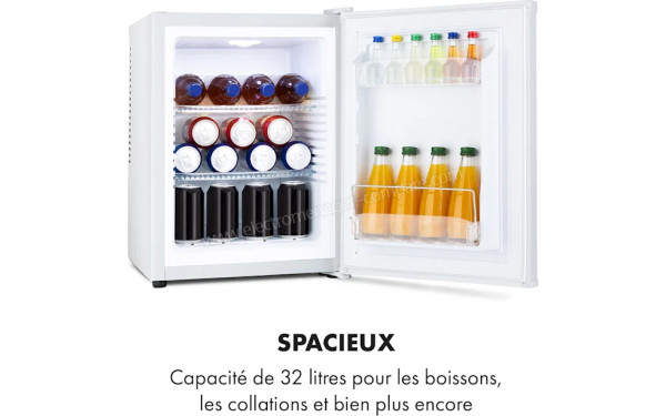 KLARSTEIN Happy Hour 32 Blanc - Vue de l'int&eacute;rieur