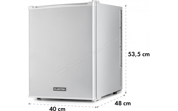 KLARSTEIN Happy Hour 40 Argent - Dimensions