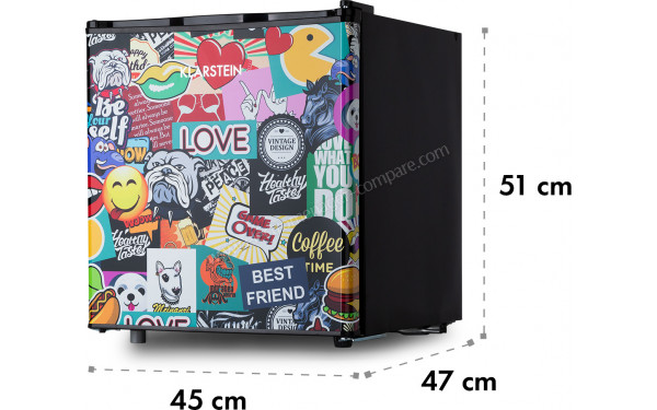 KLARSTEIN Cool Vibe 48+ - Dimensions