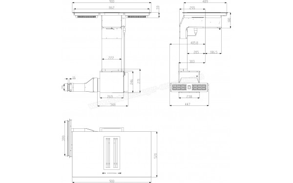 KLARSTEIN Full House 2.0 Syst&egrave;me Down Air - Sch&eacute;ma technique