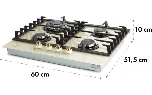 KLARSTEIN Victoria Ivoire - Sch&eacute;ma technique