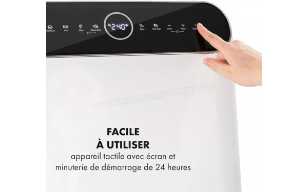 KLARSTEIN Oceana Blanc - Panneau de commandes