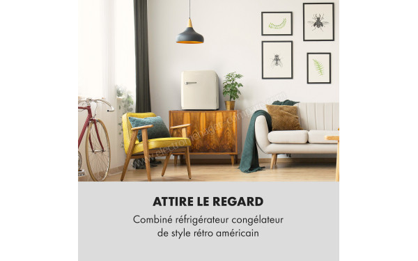 KLARSTEIN Audrey Mini 2 en 1 Cr&egrave;me - Mise en situation