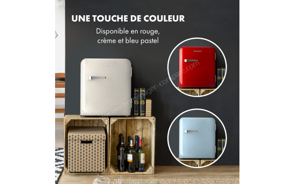 KLARSTEIN Audrey Mini 2 en 1 Cr&egrave;me - Mise en situation