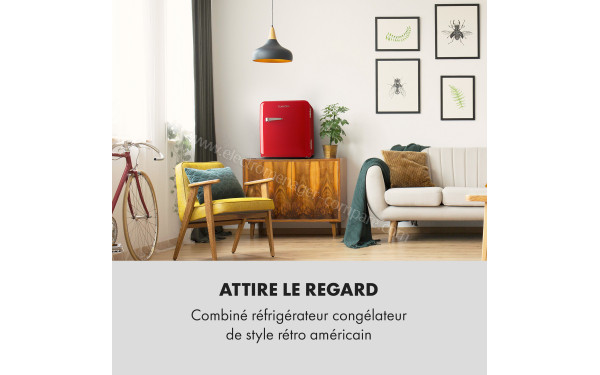 KLARSTEIN Audrey Mini 2 en 1 Rouge - Mise en situation