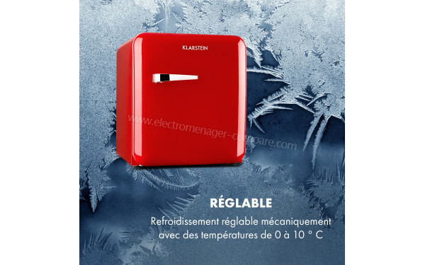 KLARSTEIN Audrey Mini 2 en 1 Rouge - Mise en situation