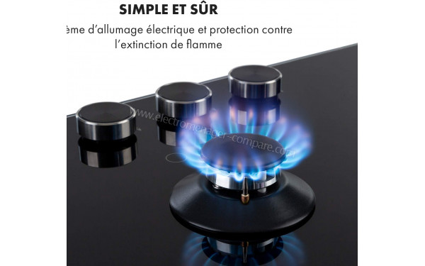 KLARSTEIN Illuminosa 4 Noir - Zoom sur le foyer Auxiliaire