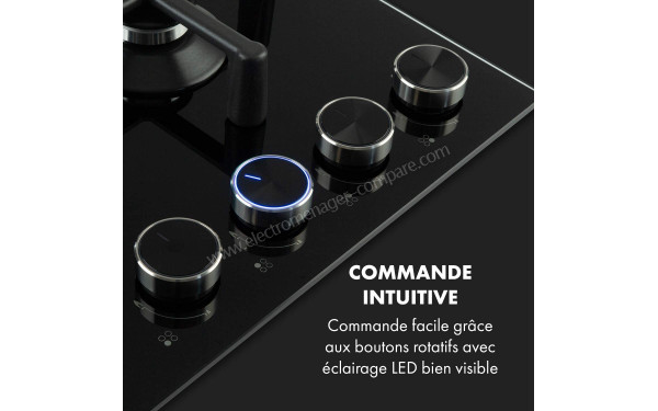 KLARSTEIN Illuminosa 4 Noir - Panneau de commandes