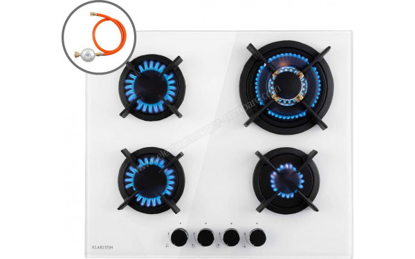 KLARSTEIN Goldflame 4 Blanc - Vue du dessus