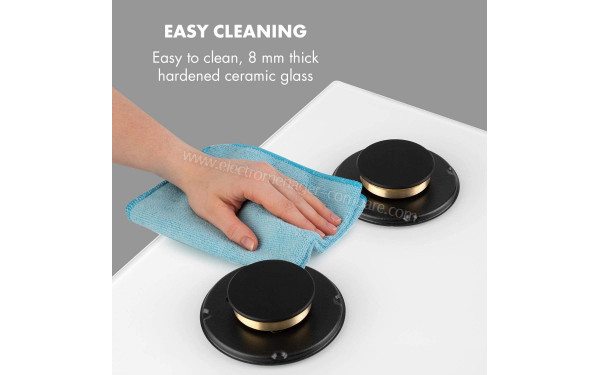 KLARSTEIN Goldflame 4 Blanc - Mise en situation