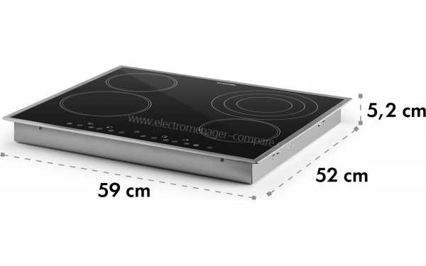 KLARSTEIN Virtuosa 4 Prime Noir - Sch&eacute;ma technique