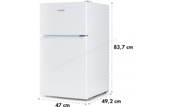 KLARSTEIN Big Daddy Cool 87 L Blanc 2021 - Dimensions