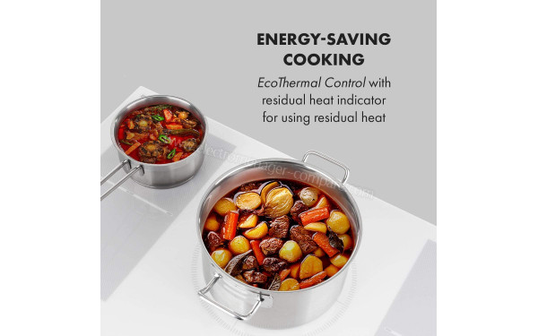 KLARSTEIN Delicatessa 90 Flex Blanc 7400W - Mise en situation