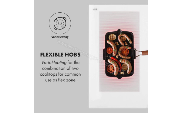 KLARSTEIN Delicatessa 90 Flex Blanc 7400W - Mise en situation