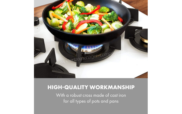 KLARSTEIN Goldflame 5 Blanc - Mise en situation