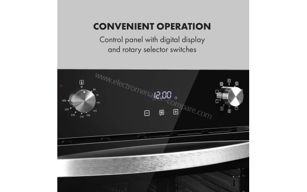 KLARSTEIN Casteau - Panneau de commandes